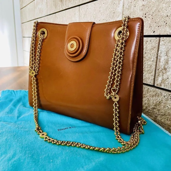 Tiffany & Co handbag with chain strap - Picture 1 of 7